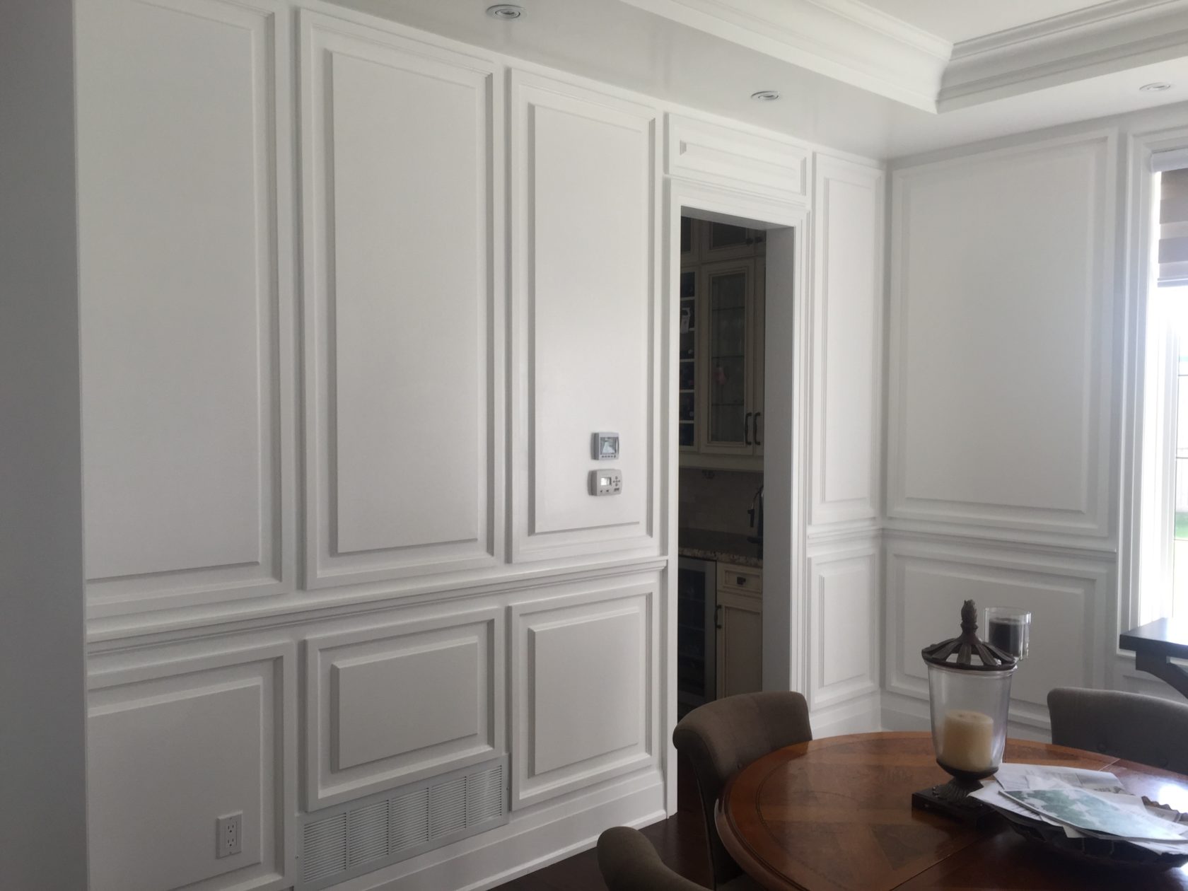 wainscoting in toronto home