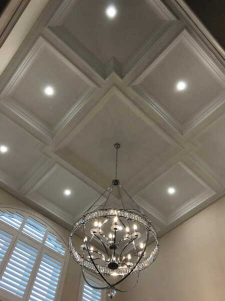 Puffle Ceiling Coffered Ceiling vs. Waffle Ceiling | VIP Classic Moulding